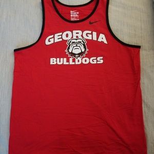 Mens XL Nike Georgia Bulldogs Tank Top
